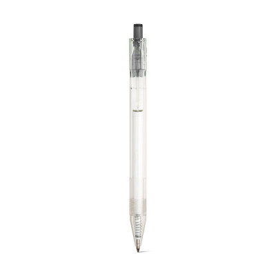 HARLAN. rPET ball pen pen with coloured button